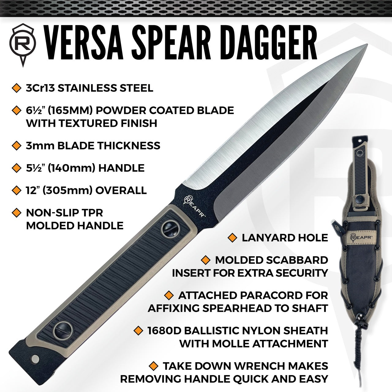 ◆ VERSA SPEAR DAGGER