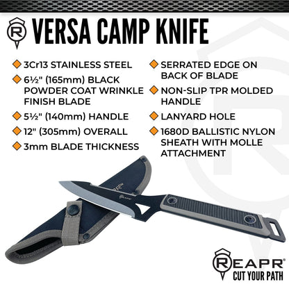 ◆ VERSA CAMP KNIFE