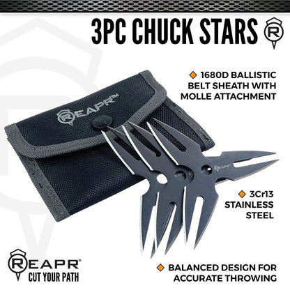 ◆ 3-PIECE CHUCK STAR SET