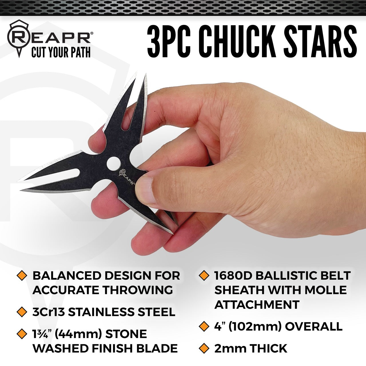 ◆ 3-PIECE CHUCK STAR SET
