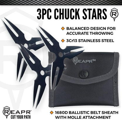 ◆ 3-PIECE CHUCK STAR SET